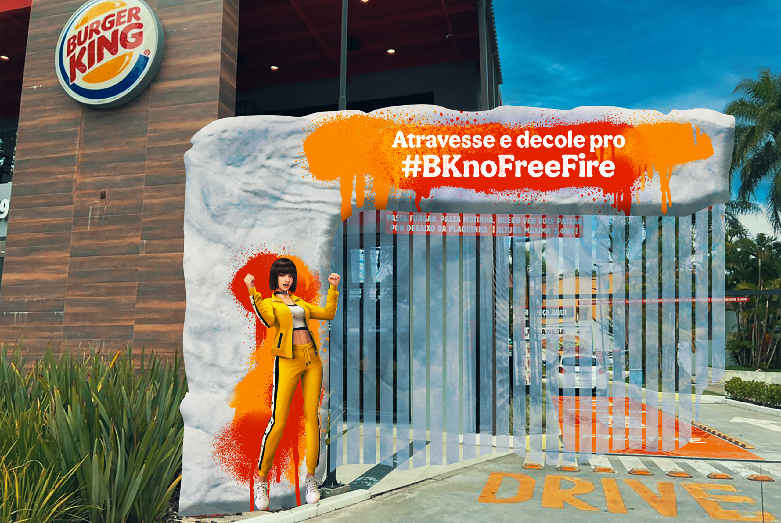 Burger King e Free Fire: Fast-Food lança combo inspirado no jogo